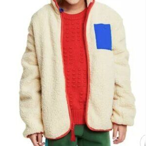 Lego x Target Youth Kids Contrast Pocket Sherpa Jacket Cream M, L, XL, XXL NWOT
